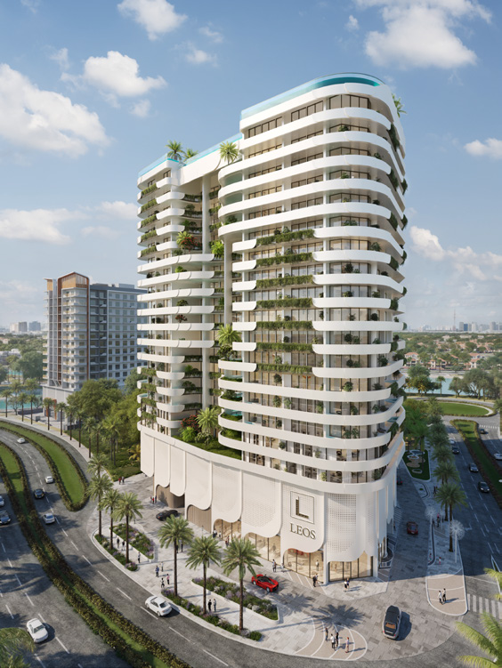 Weybridge Gardens 4, Dubailand, during the day